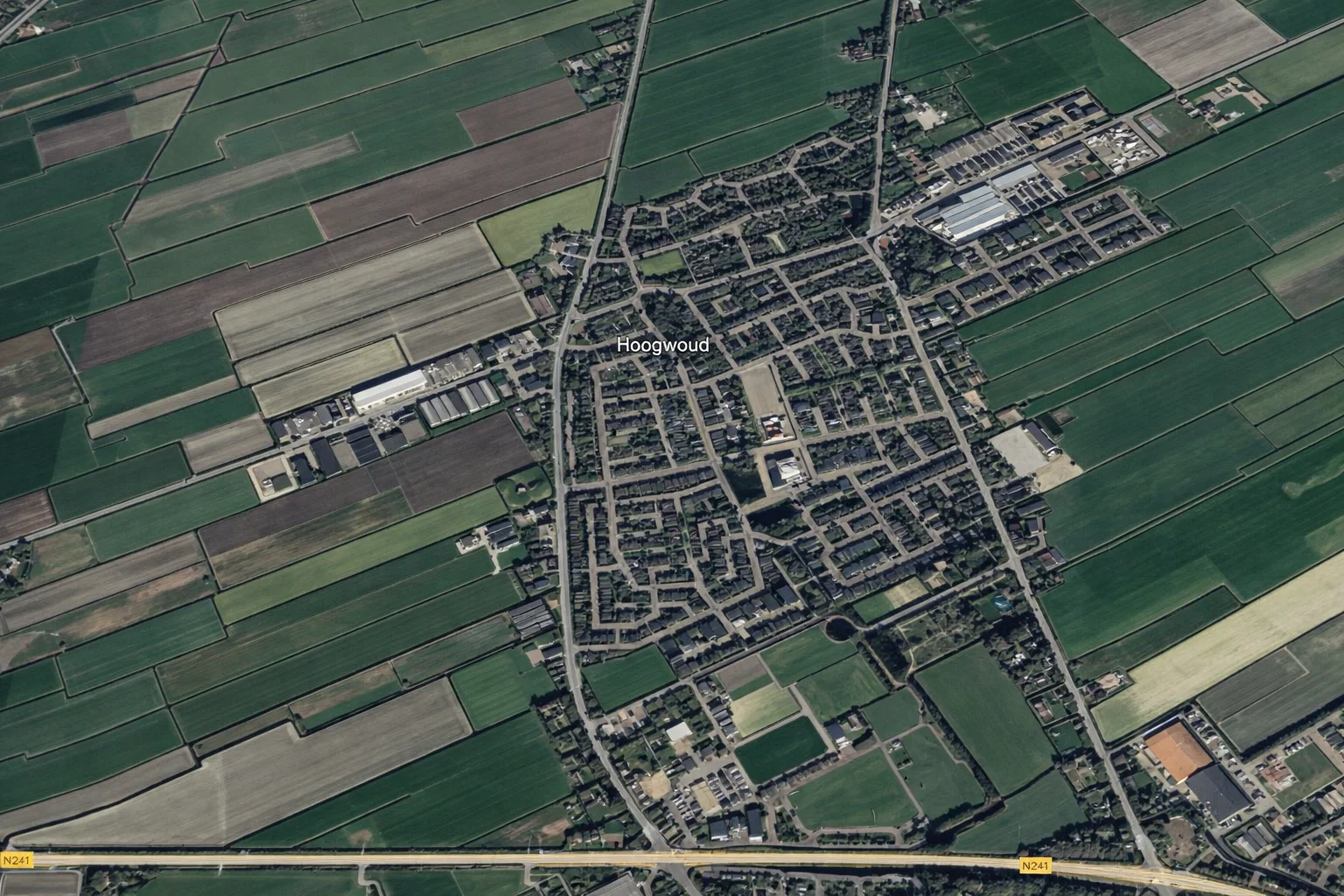 Overzicht van Hoogwoud