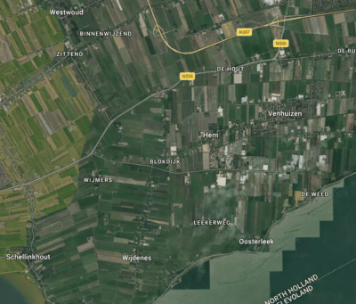 bovenaanzicht Drechterland